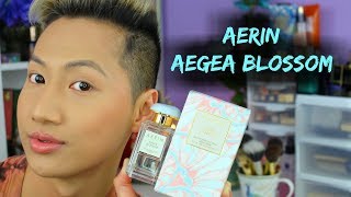 Estee Lauder Aerin Aegea Blossom REVIEW  HUEYYROUGE [upl. by Galanti819]