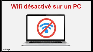 wifi désactivé wifi désactivé qui ne se réactive pas [upl. by Oglesby]