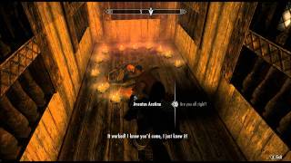 Skyrim Talk to Aventus Aretino [upl. by Ylelhsa]