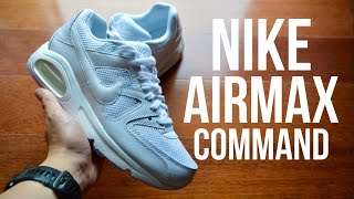 Nike Air Max Command Unboxing Triple White Ice  By L1M [upl. by Philippe922]