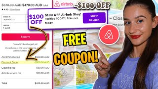 USE these Airbnb Coupon Codes for existing amp new users UPDATED 2023✅ Airbnb Discount Code [upl. by Weyermann217]