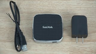 SanDisk Connect Wireless Media Drive Unboxing Firmware Update First Look and more [upl. by Fortuna]