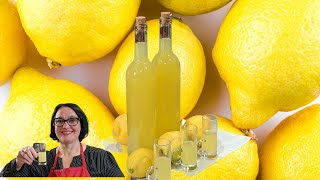 Limoncello recipe Experience the Taste of Sorrento [upl. by Eleahcim]