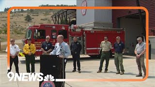 Colorado governor gives update on response to wildfires [upl. by Harolda]