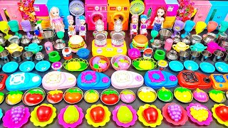 7 Minutes Satisfying with Unboxing Hello Kitty Kitchen Set Tiny Cute Kitchen Set ASMR OHSOTOY [upl. by Varick]