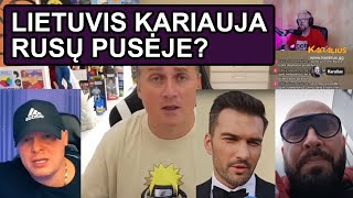 Lietuvis kariaujantis rusų pusėje TRATAS KIGUOLIS ir kiti 🙄  Karalius Reaguoja [upl. by Carole]