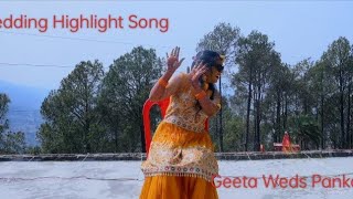 Wedding Highlight Song 2024 Madhana Geeta Weds Pankaj tony kakkar neha kakkar sonu kakkar [upl. by Wolfram312]