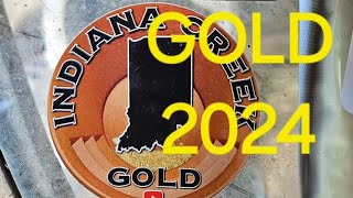 GOLD PROSPECTING IN INDIANA The Season so Far ON THE GOLD part 2 ibpc prospecting [upl. by Ativahs]