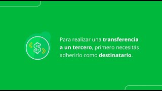 ¿Cómo adherir un nuevo destinatario para realizar transferencias desde la App Banco Santa Fe [upl. by Naitsyrk]