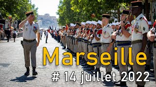 Défilé du 14 Juillet à Marseille [upl. by Daisi277]