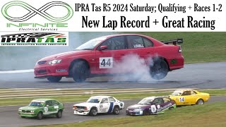 Improved Production Qualifying amp Races 12 R5 TCRC Baskerville 2024 IPRA Tas great close racing spin [upl. by Amar]