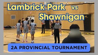 Lambrick Park vs Shawnigan Lake [upl. by Ecirtel228]