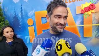 Alfonso Herrera habla de sus hijos su nueva película Patos y juega a ser Rebelde qué roba su sueño [upl. by Lissner]