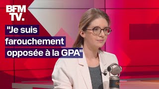 La ministre Aurore Bergé se dit toujours quotfarouchement opposée à la GPAquot [upl. by Esylla]