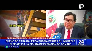 Balacera en Comas dueño de casa baleada revela que alquiló su inmueble a extranjera [upl. by Edaw]