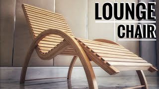 HOW TO make LOUNGE CHAIR [upl. by Murtagh]