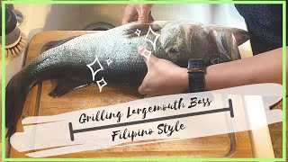 Grilling Largemouth Bass  Filipino Style  Kalishenanigans [upl. by Ssitruc663]