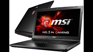 Refreshing a 17quot MSI GL72 6QD Gaming Laptop [upl. by Naihr53]