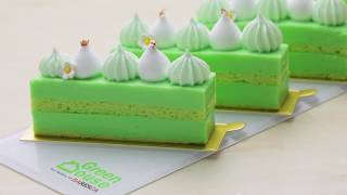 Pandan Layer Cake by Green House [upl. by Eisdnyl828]