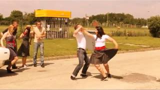 The Crossroads Rockabilly Flash Team dance to Gasoline Boogie [upl. by Ayalat818]