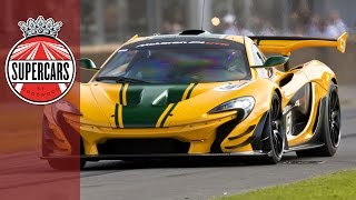 Mclaren P1 GTR  unbelievable £2m 1000BHP hybrid driven by Kenny Brack [upl. by Harwill]