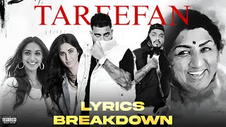 TAREEFAN  Divine X Karan Aujla Lyrics Breakdown In Hindi [upl. by Phillipp]