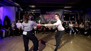 West Coast Swing Advanced Finale by Fabian Stein amp Leonie Schafft at AWS 2024 [upl. by See700]