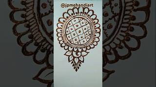 Easy tikki mehndi design [upl. by Retseh]