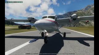 DHC63L landing at TenzingHillary airport Nepal [upl. by Moran]