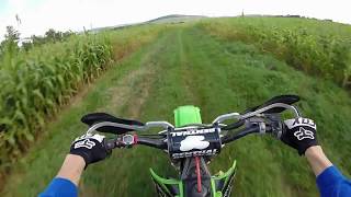 2003 KX 250 Farm Ride  GoPro [upl. by Sainana592]