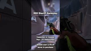 VALORANT RGX Sheriff Gameplay [upl. by Robbyn430]