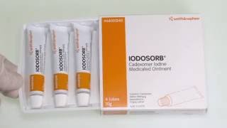 Smith and Nephew Iodosorb Wound Dressings [upl. by Mirisola]