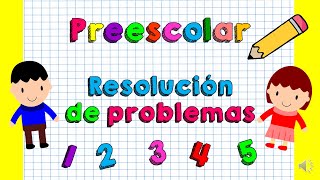 RESOLUCIÓN DE PROBLEMAS EN PREESCOLAR [upl. by Eirellam]