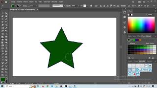 Adobe Illustrator Kırışıklık Anlatımı Yıldız Şekillerinde Değişimler [upl. by Ecyak881]