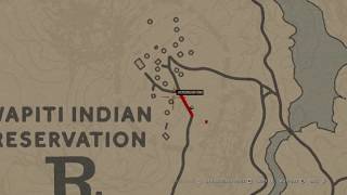 Red Dead Online  Splintered Arrowhead  Wapiti in Grizzlies see description [upl. by Sicular]