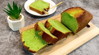 Pandan Pound Cake Recipe  Very fragrant very soft amp moist amp delicious [upl. by Sondra620]