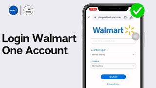 How to Login Walmart One Account 2024  OneWalmart Login Guide [upl. by Cullie]