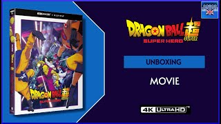 Unboxing Dragon Ball Super Super Hero 4K Ultra HD  BluRay UK [upl. by Kapoor972]