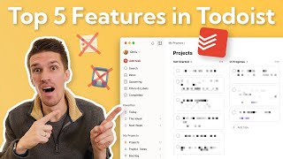 Switching to Todoist My Top 5 Features [upl. by Alexina673]