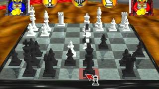 Lego Chess PC Black vs White [upl. by Doehne932]