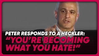 Peter Boghossian Responds To A Heckler quotI Feel Sorry For Youquot [upl. by Ailsa]