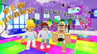 Roblox Adopt Me NEW YEARS EVE Party Live [upl. by Eed]