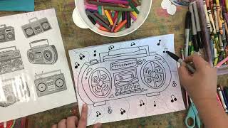 Boom Box Art Project [upl. by Orabla767]