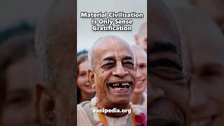 Material Civilisation Is Only Sense Gratification  Prabhupada 0654 [upl. by Ensoll]