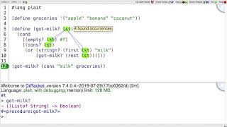 Plait Tutorial 7  more definitions [upl. by Tirb]