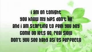 Shakira Hips Dont Lie lyrics [upl. by Pros]