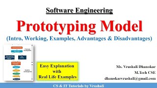 SE 8  Prototyping Model  Complete Explanation with Example [upl. by Alia]