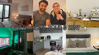 OUR HOME TOUR 🏡  OUR RENT AND BILLS IN DETAIL [upl. by Dorca]