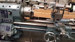 Boxford AUD lathe demonstration [upl. by Eslek954]