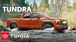 2024 Toyota Tundra Overview  Toyota [upl. by Tila]